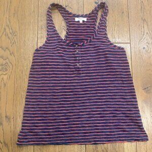 MADEWELL 100% Cotton Striped Tank Top / Great Condition, Womens Size XS (16")